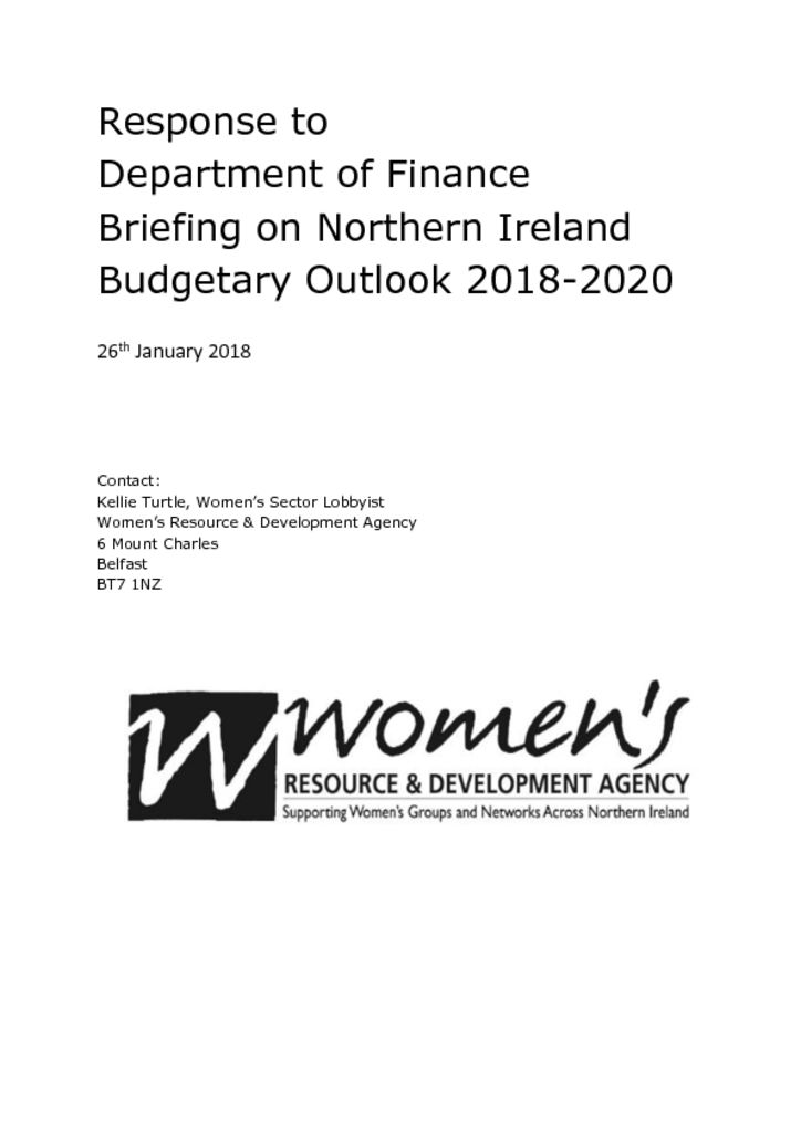 thumbnail of budget briefing submission WRDA