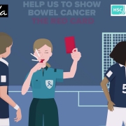 Help Us Show Bowel Cancer the Red Card