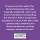 One year on from when the Feminist recovery plan was originally published, with many recommendations outstanding, the women's policy group have decided to relaunch the plan, with updated data, evidence and recommendations, putting women's voices at its core.