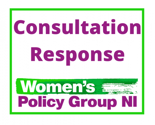 Consultation response from the women's policy group Northern Ireland.