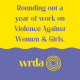 Rounding out a year of work on Violence Against Women & Girls.