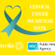 Cervical cancer awareness week.